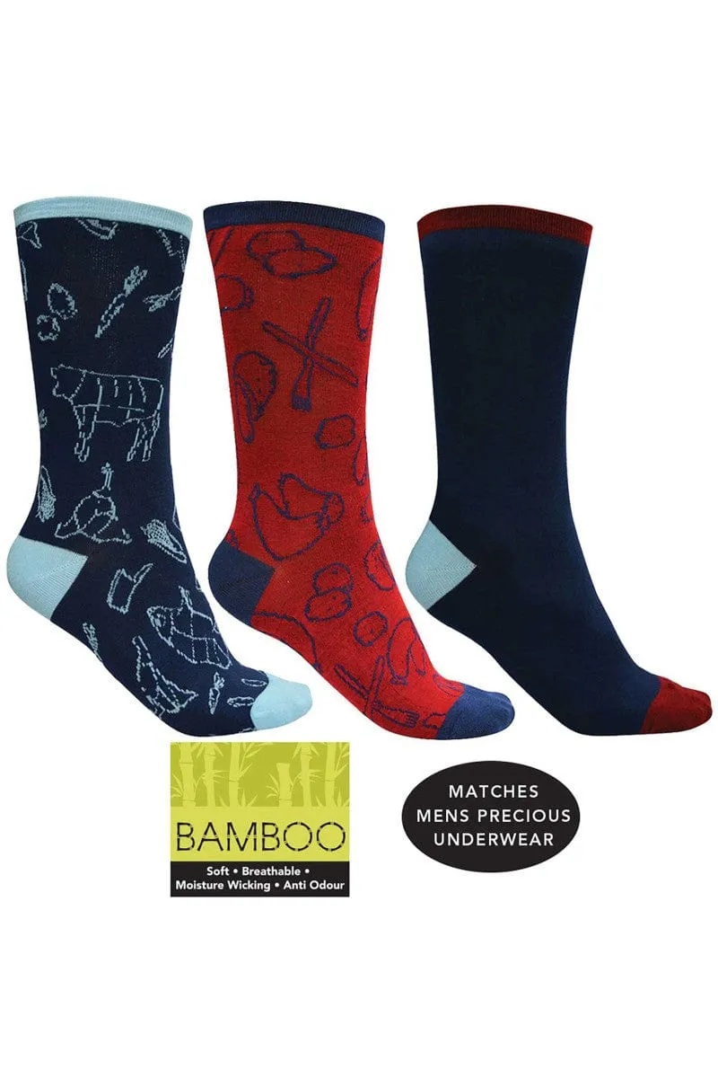 Thomas Cook Bamboo Socks 3 Pack TCP1999SOC