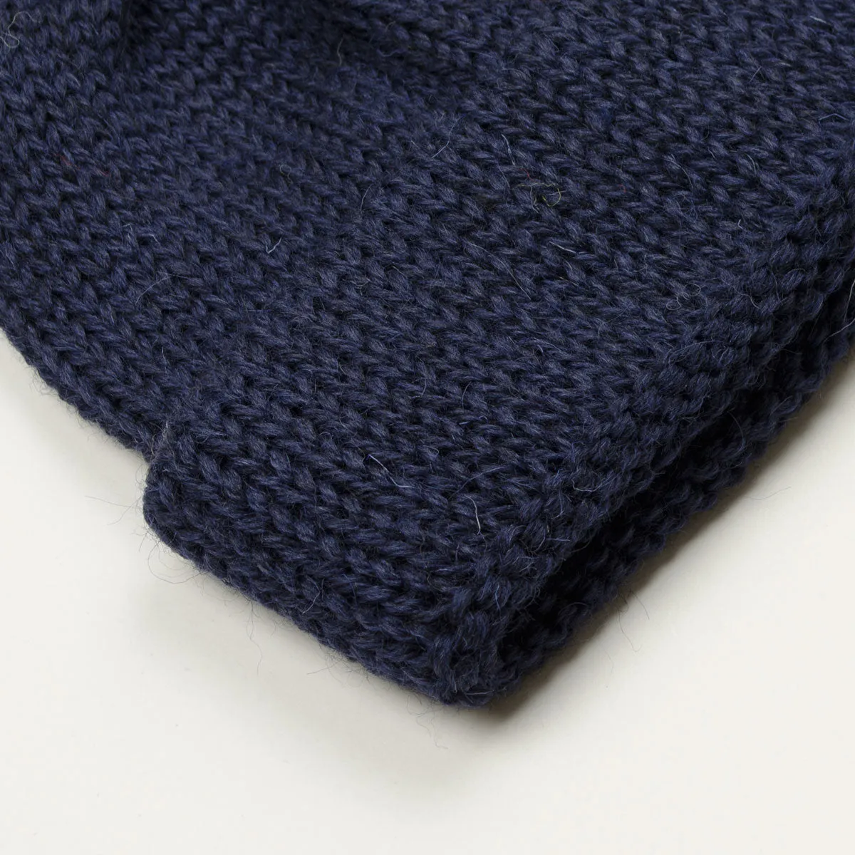 Universal Works - Short Watch Cap Kilcarra Wool - Navy