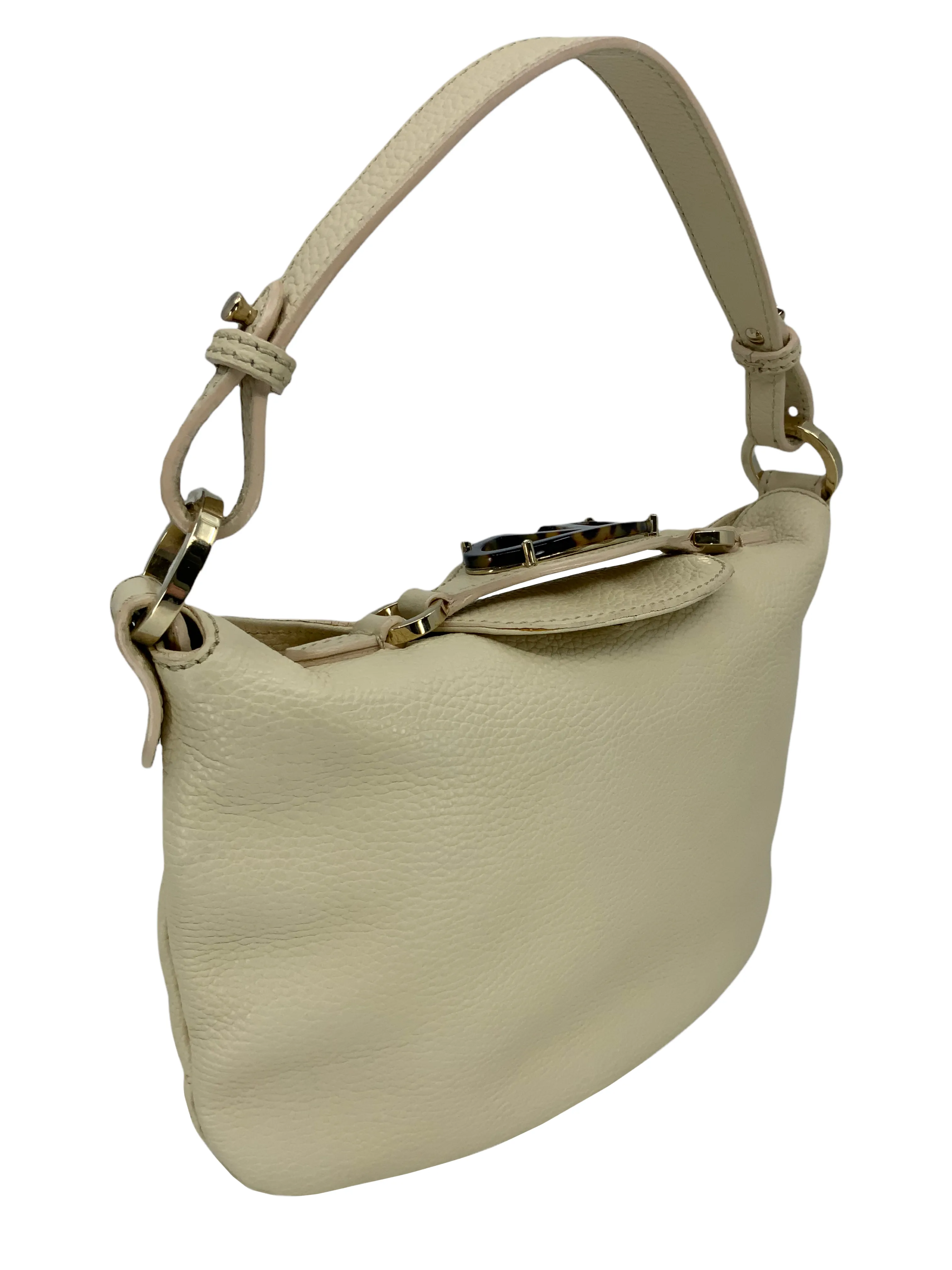 Valentino Leather Small Catch Hobo