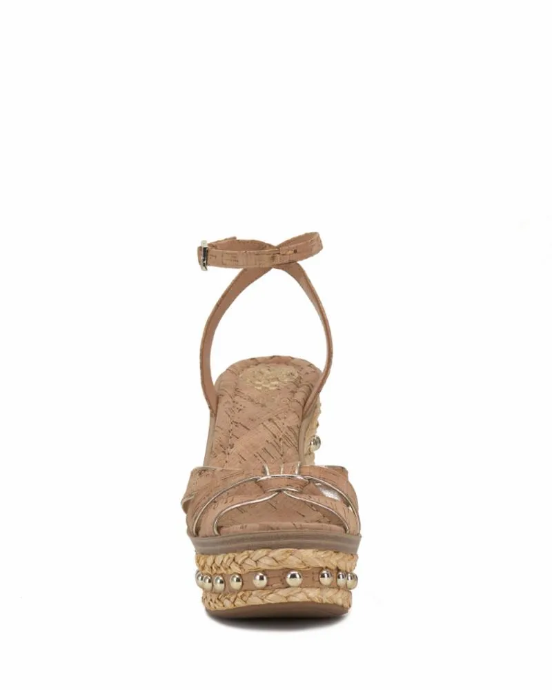 Vince Camuto PRENZIE NATURAL EGYPTIAN GOLD/CORK MET