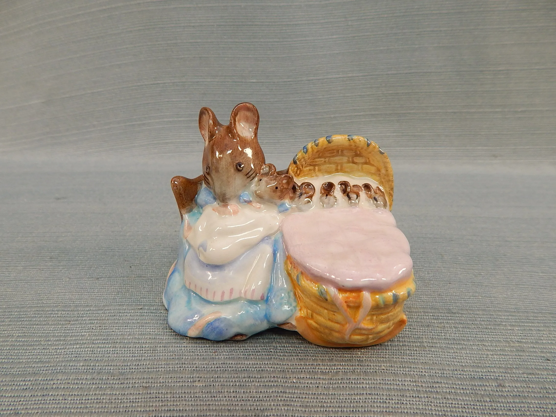 Vintage Beatrix Potter Figurines - Set of 6 Mice