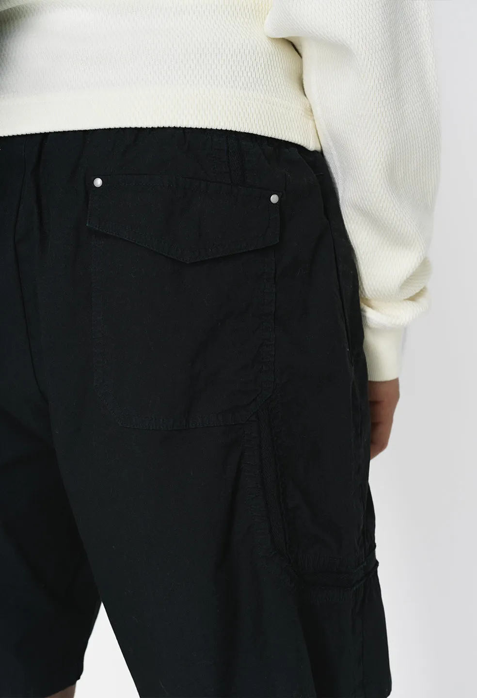 Vintage Slab Shorts / Black