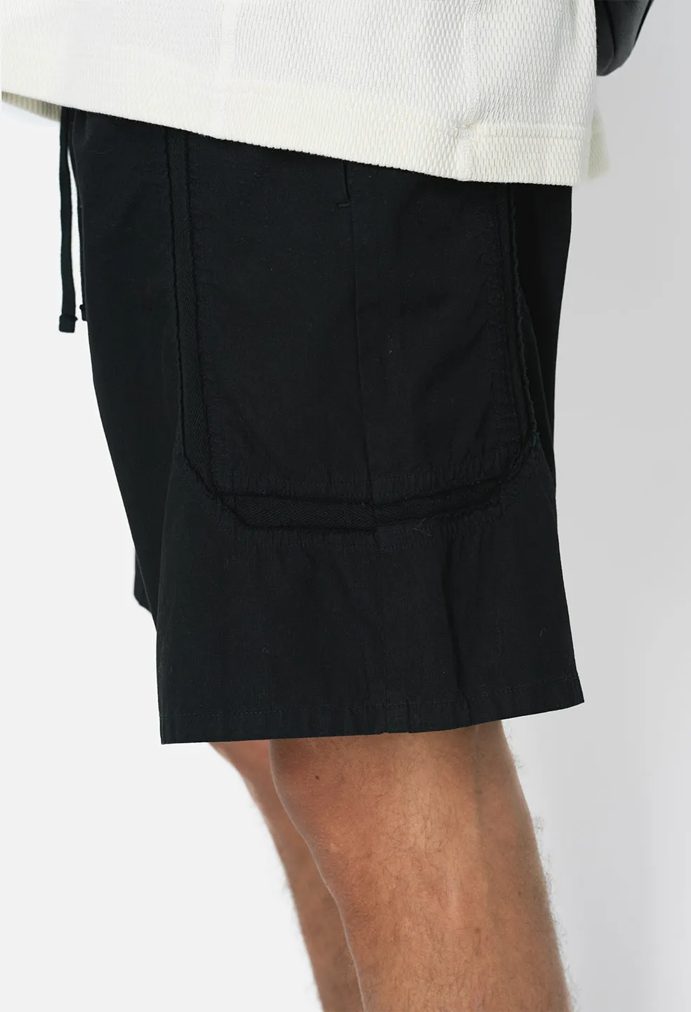 Vintage Slab Shorts / Black