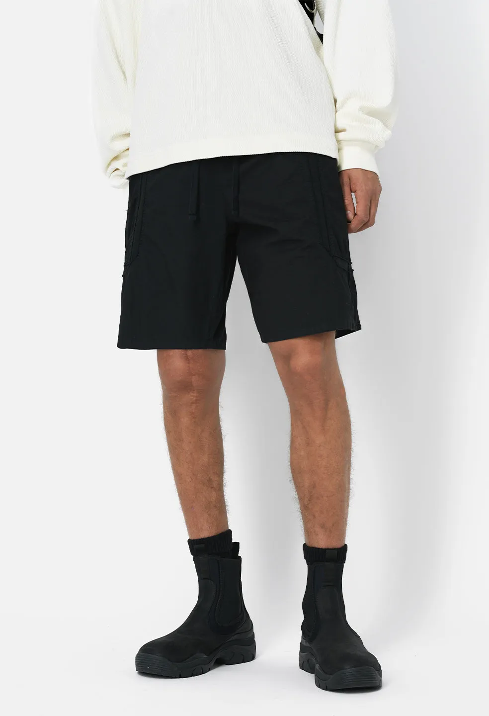 Vintage Slab Shorts / Black