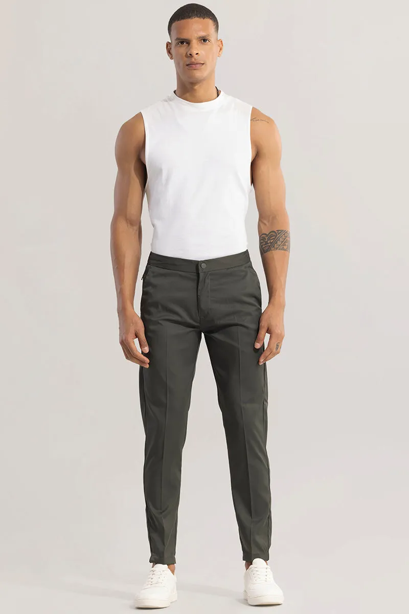 VogueVista Anchor Olive Chino