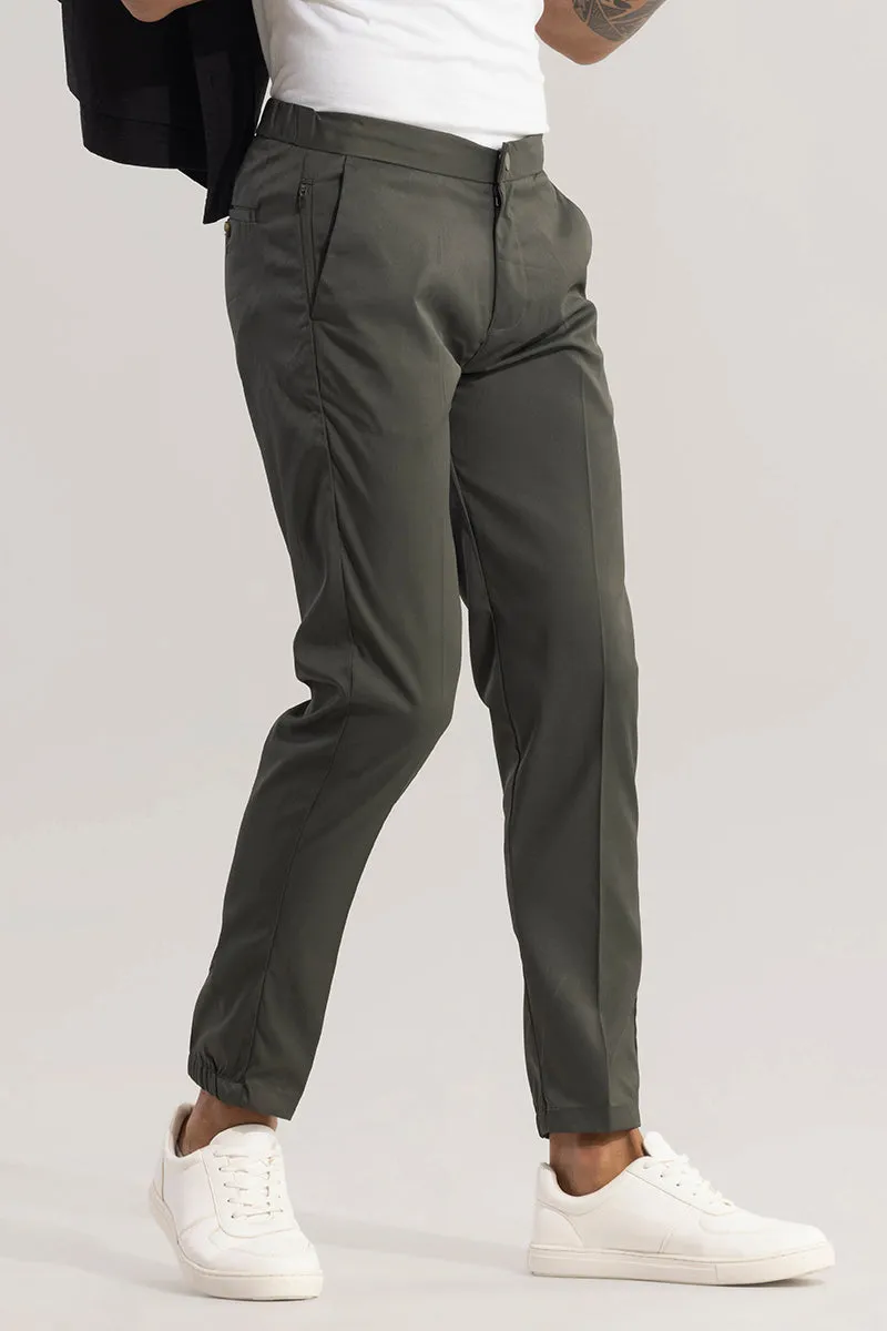 VogueVista Anchor Olive Chino