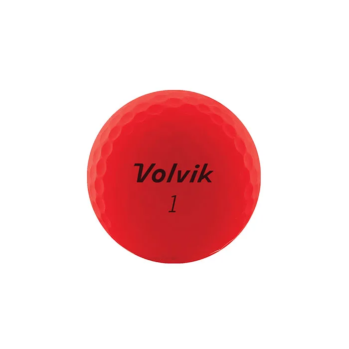 Volvik NEW Vivid Golf Balls - Ruby Red 2 for $78