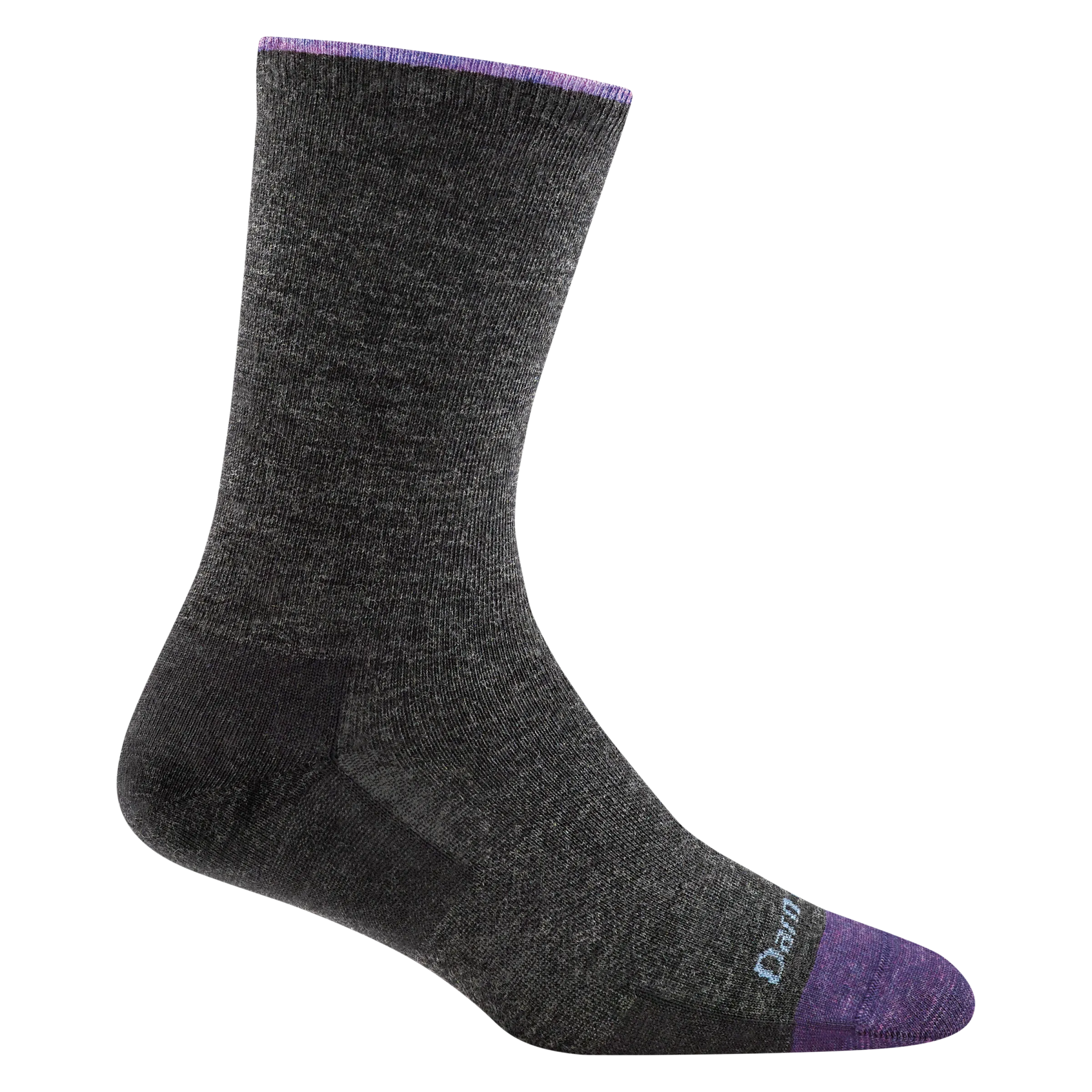 Women's Solid Basic Crew  Lightweight Lifestyle Sock